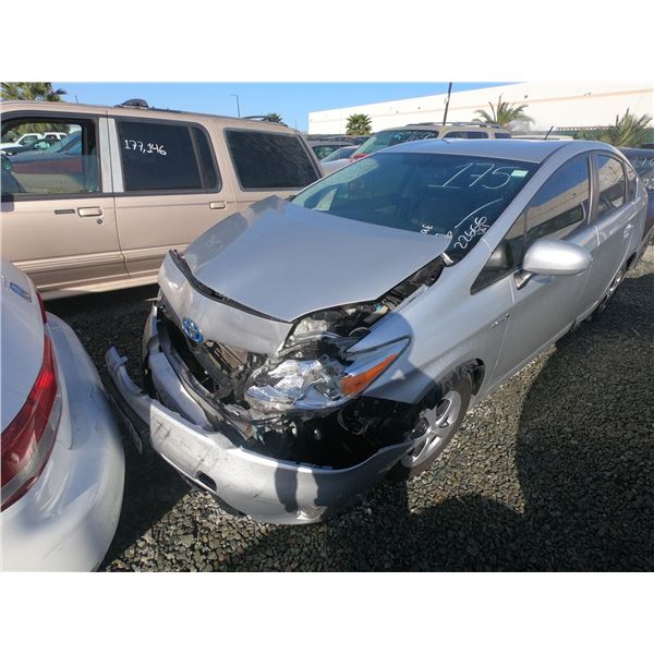 TOYOTA PRIUS 2012 T-DONATION
