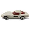 Image 1 : James Beam 1978 White Corvette Hard Top China Decanter - Full - No Box - Missing a side mirror