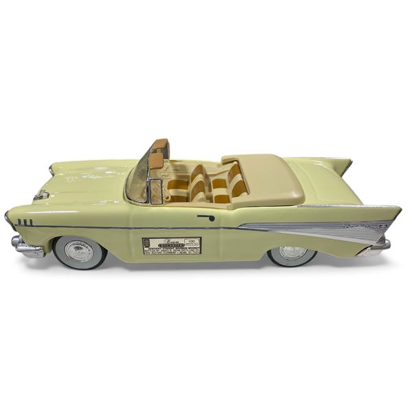 James Beam 1957 Cream Chevy Bel Air China Decanter - Empty - No Box