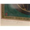 Image 3 : 1974 Signed "Lotus & Poem"  Ltd. Edition Print, No. 20/188 - Framed Dimensions: 23" x 30"