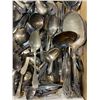 Image 5 : Tray of Vintage Silver Plated & Nickel-Silver Tableware & Flatware