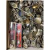 Image 4 : Tray of 100 Vintage Souvenir Spoons - Approximate Count