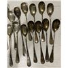 Image 3 : 20+ Vintage Twist Handle Soda Shop & Demitasse Spoons - Variety of Silver Companies - Believed to be