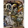 Image 2 : Collection of  60+ Vintage Bracelets - Variety of materials and designs - Approximate count