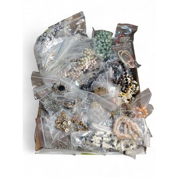 140 Vintage and Retro Necklaces - Variety of Materials