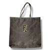 Image 1 : Fendi Logo Plaque Black Nylon Tote Bag - Authenticity not Verified