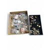 Image 1 : Over 200 Vintage Fashion Brooches and Collector Pins  - Variety of Styles and Materials - Black Tray
