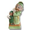 Image 1 : Vintage 1982 Hoffman "The Carolers" Ceramic Whiskey Decanter Empty