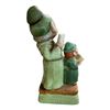 Image 3 : Vintage 1982 Hoffman "The Carolers" Ceramic Whiskey Decanter Empty
