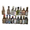 Image 4 : 40 Miniature Empty Liquor Bottles - Featuring Brands such as Mount Gay Rum, Don Q Rum, and Teacher's