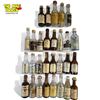 Image 1 : 29 Miniature Empty Liquor Bottles - Featuring Brands like Captain Morgan, Mount Gay, Seagram's V.O.,