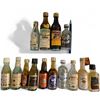Image 3 : 32 Miniature Empty Liquor Bottles - Featuring Brands Such as Bacardi, Captain Morgan, and Amaretto