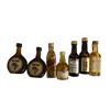 Image 3 : 21 Miniature Empty Liquor Bottles - Featuring Brands Such as Windsor Canadian, and Arrow Flavored Br