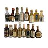 Image 2 : 22 Miniature Empty Liquor Bottles - Featuring Brands Such as Captain Morgan, Schenley, and Brendans