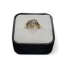 Image 1 : New Gold Plated Sterling Silver Ring in Box - Size 6