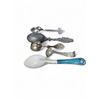 Image 2 : 5 Collectible Vintage Novelty Spoons - Cream Top Mini Ladle, 1975 Warner Bros. Sylvester Spoon and m