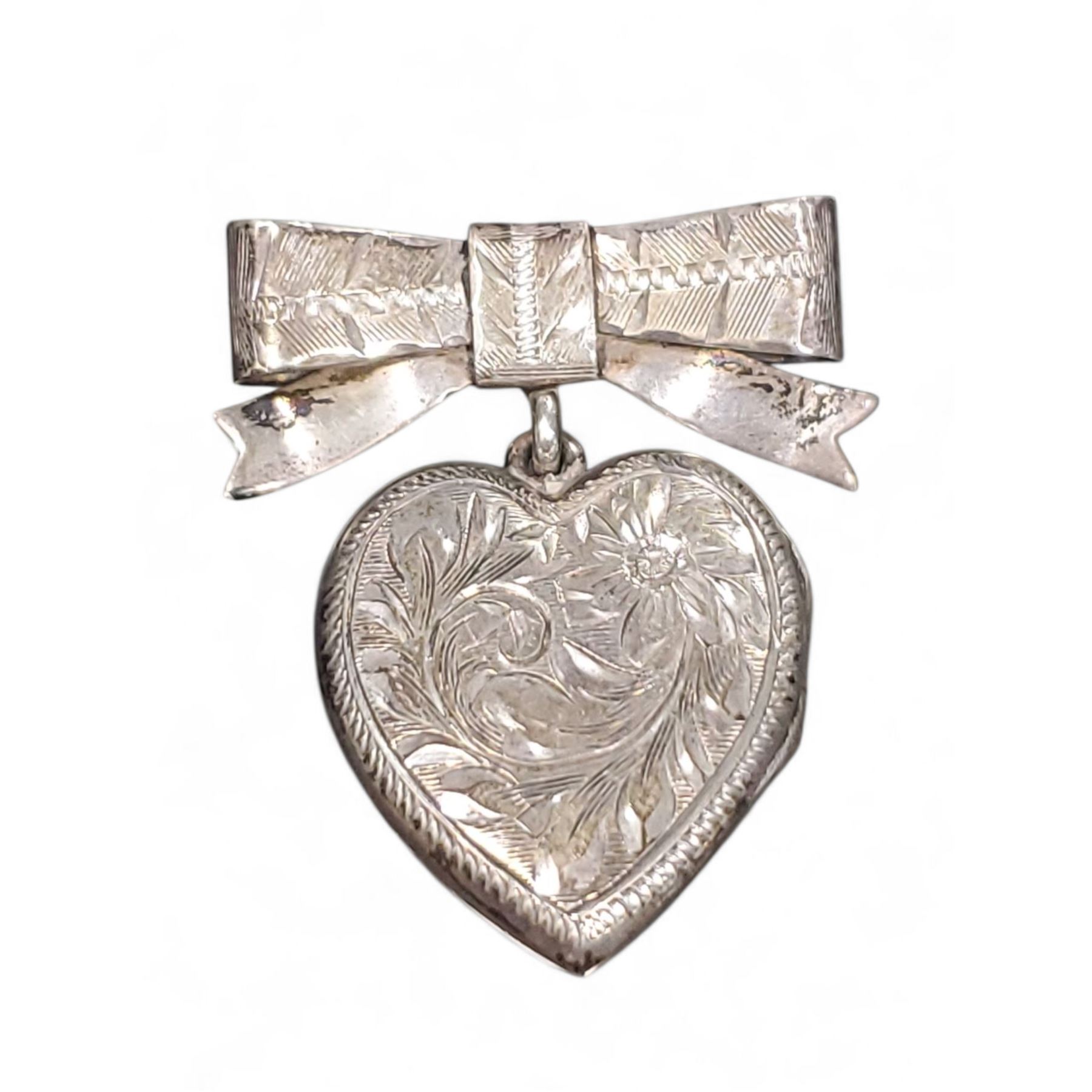 Birks Sterling Silver Heart Locket Ornament