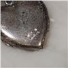 Image 2 : Vintage Birks Sterling Silver Heart Locket - Weight: 7.6 grams