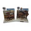Image 1 : 2 Vintage 1989 Pro Rodeo Series "Calf Roping & "Bareback Riding" Ceramic Decanters Empty