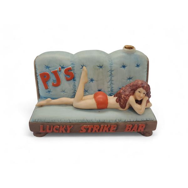 Rare Vintage 1987 Captain Dugs "PJ's Lucky Strike Bar - Brothel Series" - Empty Decanter, without