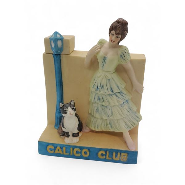 Vintage 1985 Captain Dugs "Calico Club - Brothel Series" - Empty Decanter