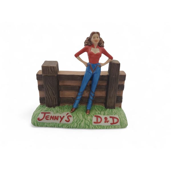 Vintage 1984 Captain Dugs "Jenny’s D & D - Brothel Series" - Empty Decanter