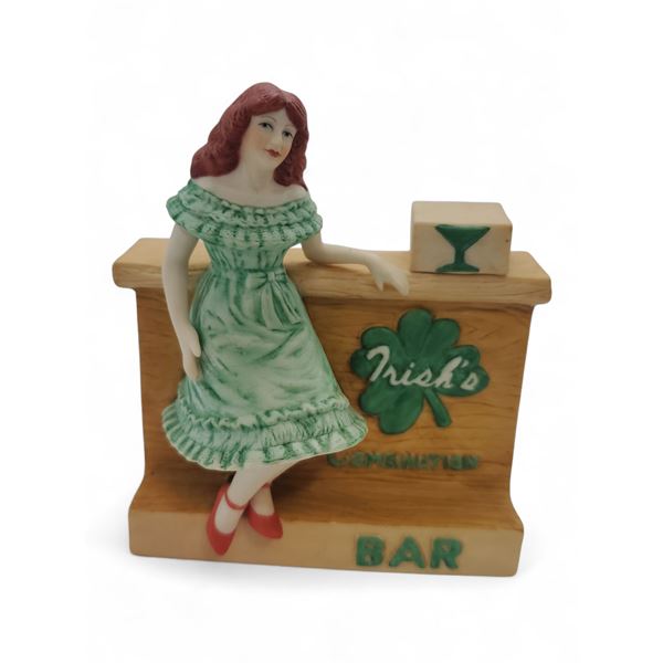 Vintage 1985 Captain Dugs "Irish’s Combination Bar - Brothel Series" - Empty Decanter