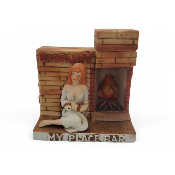 Vintage 1981 Captain Dugs "Barbara’s My Place Bar - Brothel Series" - Empty Decanter