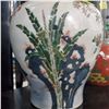 Image 3 : Vintage Chinese Porcelain Vase with Floral Blossom Motifs - Approx. 12" Tall
