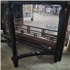 Image 3 : NeoClassical Design Black Console Table - Approx. H30.5" x W58" x D16"