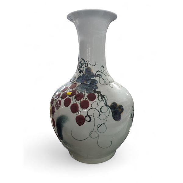 Large Pair of Chinese Porcelain Vases - Approx. 24.5" Tall