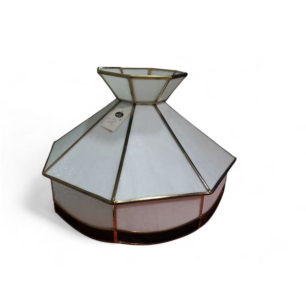 Vintage Slag Glass Hanging Ceiling Light Shade