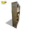 Image 4 : Chinese Craved Hardwood Display Side Cabinet, 83" Tall