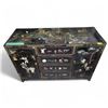 Image 1 : Vintage Chinese Black Lacquer Sideboard, Approx. H32" x 48" x 18"