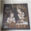 Image 3 : 5 Thai Shadow Puppet Works, Framed