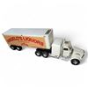 Image 1 : Vintage Jim Beam "Angelo's Liquors" Truck and Trailer" Decanter - China and Metal - Empty