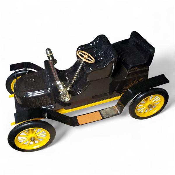 Vintage "1909 Stanley Steamer" Liquor Decanter - Empty