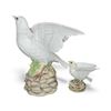 Image 2 : 1973 Ski Country Full Size & Mini "Peace Dove" Porcelain Decanters - Empty