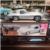 Image 8 : 1987 Jim Beam "1963 Silver Corvette Stingray" China Decanter with Box - Full