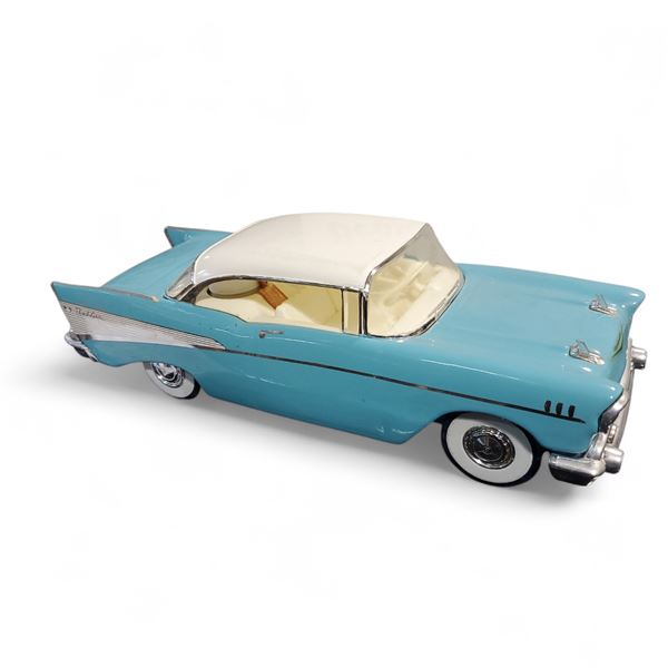 Vintage Jim Beam "1957 Chevy Bel-Air" China Liquor Decanter with Box - Empty