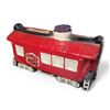 Image 1 : 1973 Paul Lux O.R.B.  "MKT Lines Red Caboose"  China Whiskey Decanter - Empty