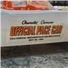 Image 4 : 1989 Jim Beam "1969 Camero Pace Car White/Orange" China Decanter - Empty