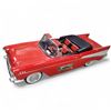 Image 1 : 1990 James Beam "1957 Red Chevy Bel Air Convertible" China Decanter with Box - Full