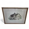 Image 1 : Diana Ponting "Lynn Valley School" Limited Edition Print - #4/350 - Framed Dimensions: 19" X 25"