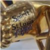 Image 4 : 1977 R.E.M. Gold Plated "Spirit of St. Louis" Brandy Sauce Decanter - 1/2 Pint Size - Empty - #538/5