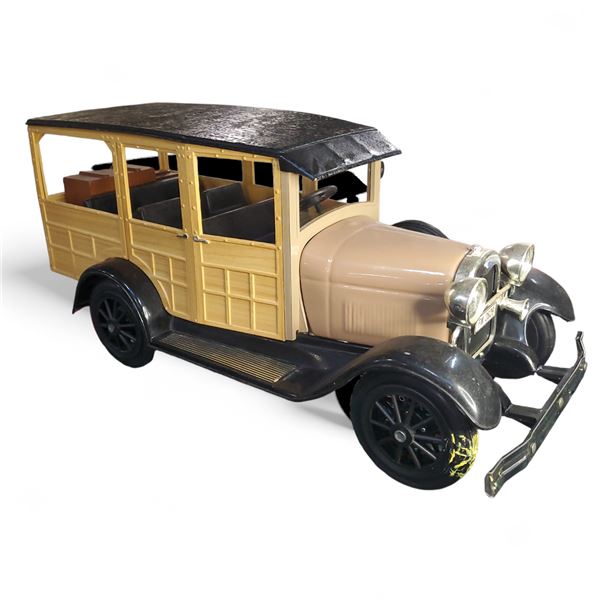 Vintage Jim Beam "1929 Woodie Delivery Van" China Bodied Decanter - Empty