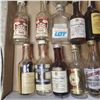 Image 2 : 20+ Vintage Glass Mini Liquor Bottles - Empty