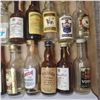 Image 3 : 20+ Vintage Glass Mini Liquor Bottles - Empty