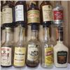 Image 3 : 20+ Vintage  Glass & Plastic Mini Liquor Bottles - Majority are empty