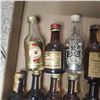 Image 5 : 20+ Vintage Glass Mini Liquor Bottles - Some still have their contents